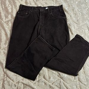 Dark Brown Levi’s Men’s Loose Jeans